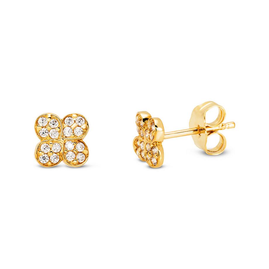 Boucles d'oreilles zirconia