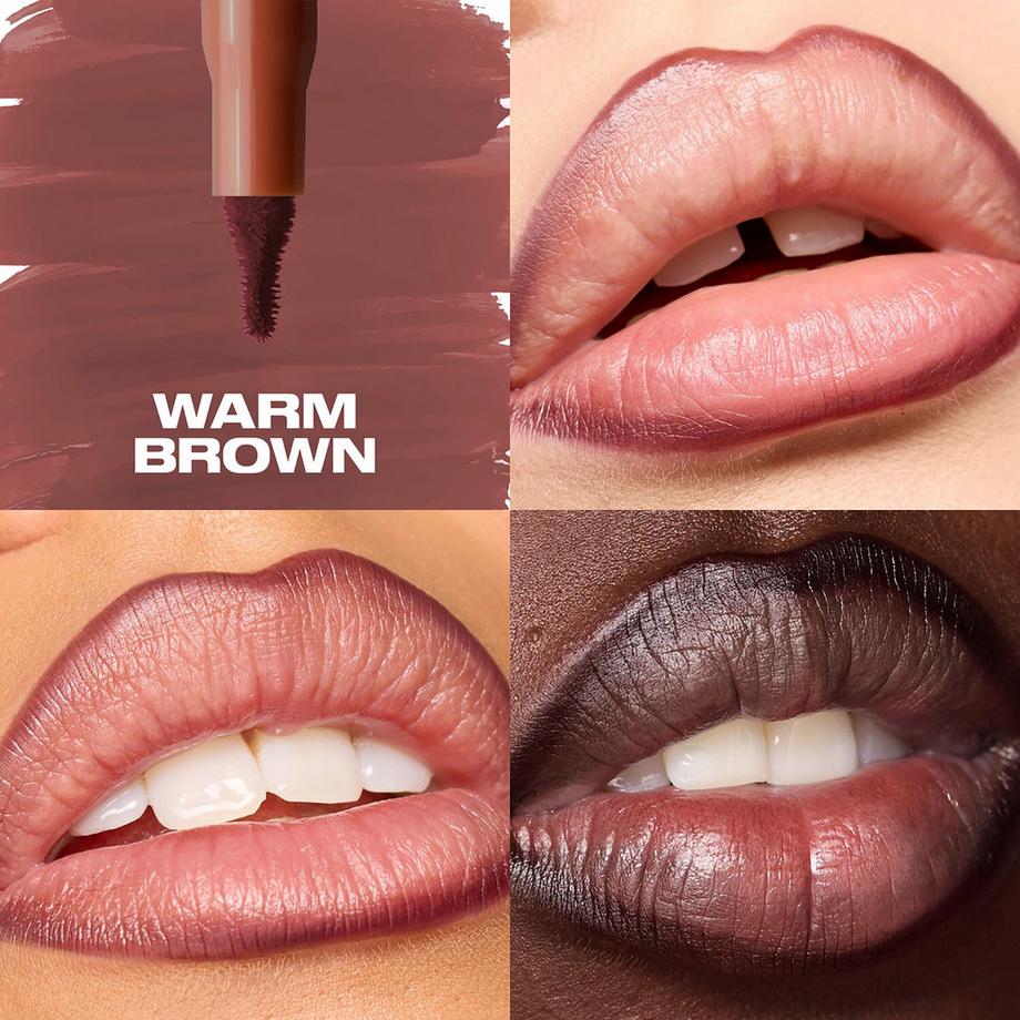 Huda Beauty  Kiss Me Lip Duo Warm Peach - Set Pour Les Lèvres 