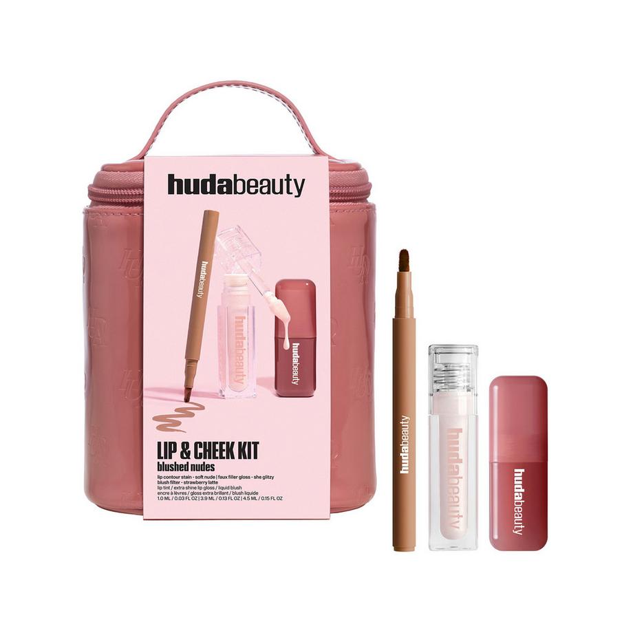 Lip & Cheek Blushed Nudes Kit - Coffret maquillage