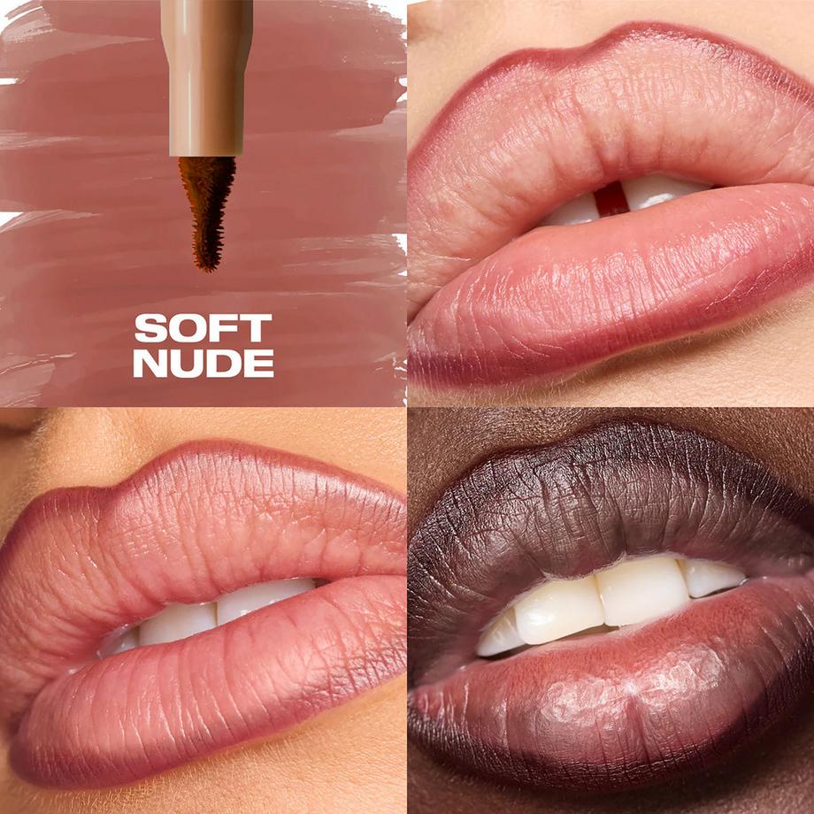 Huda Beauty  Lip & Cheek Blushed Nudes Kit - Coffret maquillage 