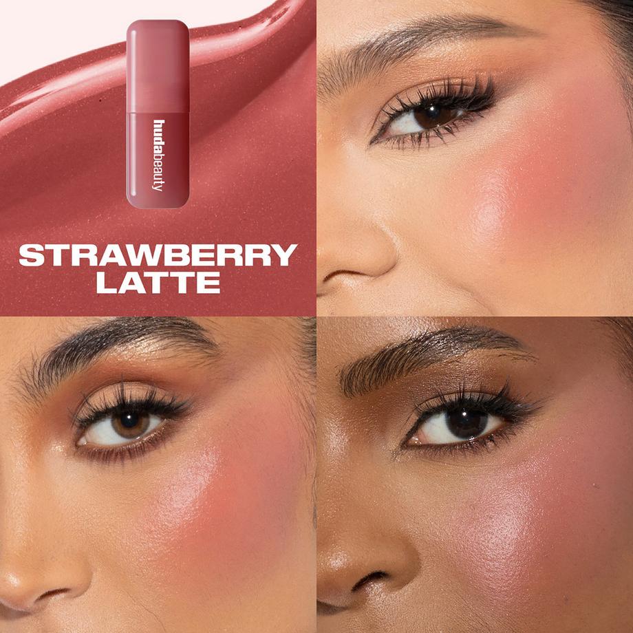 Huda Beauty  Lip & Cheek Blushed Nudes Kit - Coffret maquillage 