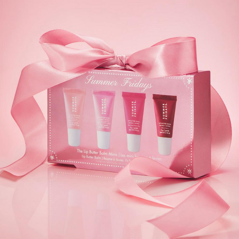 SUMMER FRIDAYS  The Lip Butter Balm Minis - Coffret baumes à lèvres hydratants 