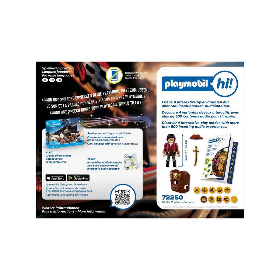 Playmobil  72250 Adesivi Magici Pirati 