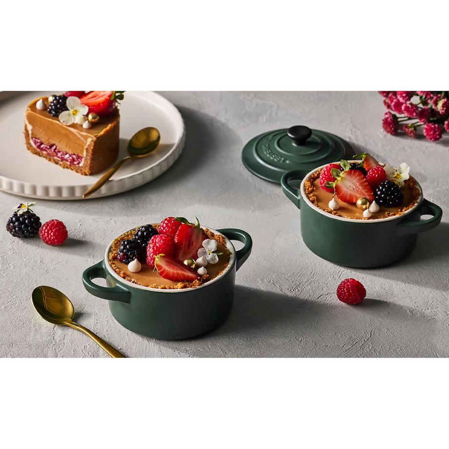 LE CREUSET Set cocottes mini Forêt 