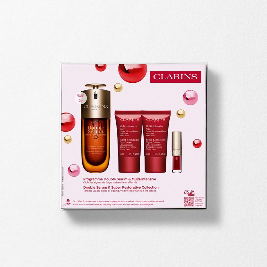 CLARINS  Coffret Soin Anti-âge - Double Serum & Multi-Intensive 