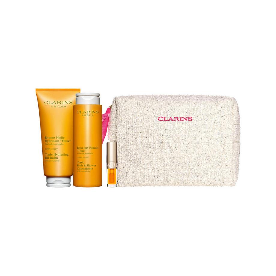 Coffret Soin Corps Tonifiant avec des huiles essentielles