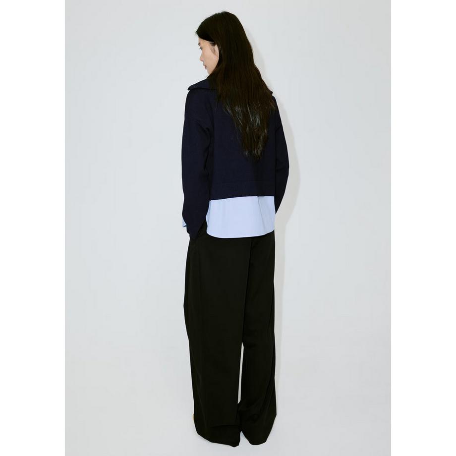 MANGO Chiara Pull à Demi-Zip  