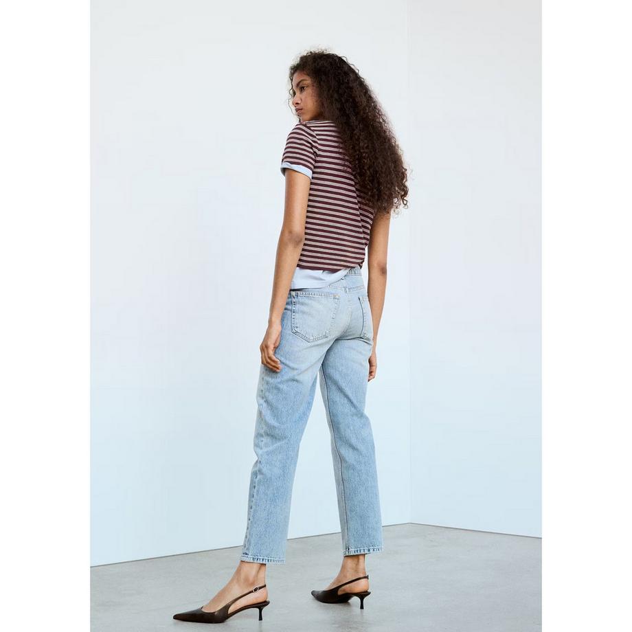 MANGO Blanca Gerade Jeans  