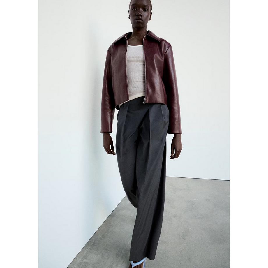 MANGO Dario Pantalon à jambes larges  