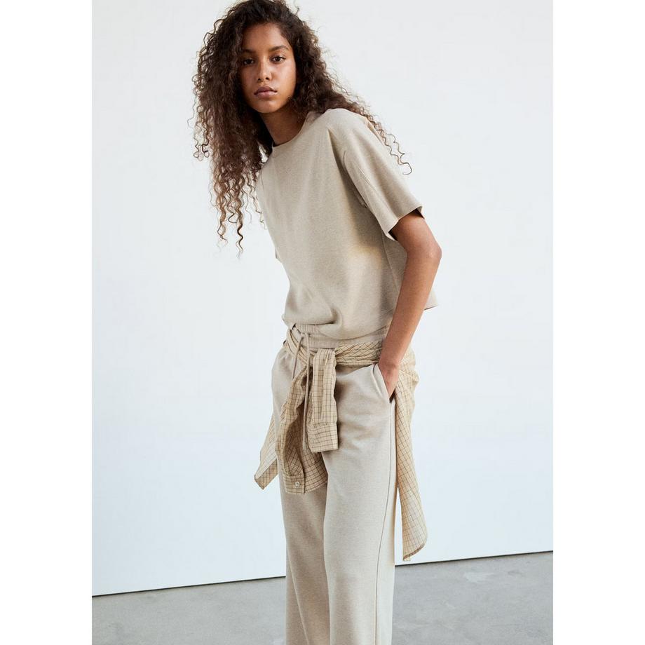 MANGO Pico T-Shirt mit lockerer Passform  