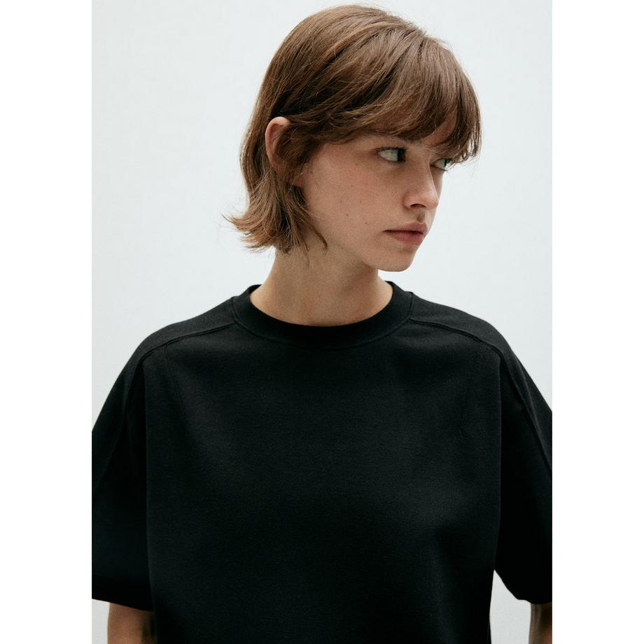 MANGO Pico T-shirt Oversized à Manches Courtes  