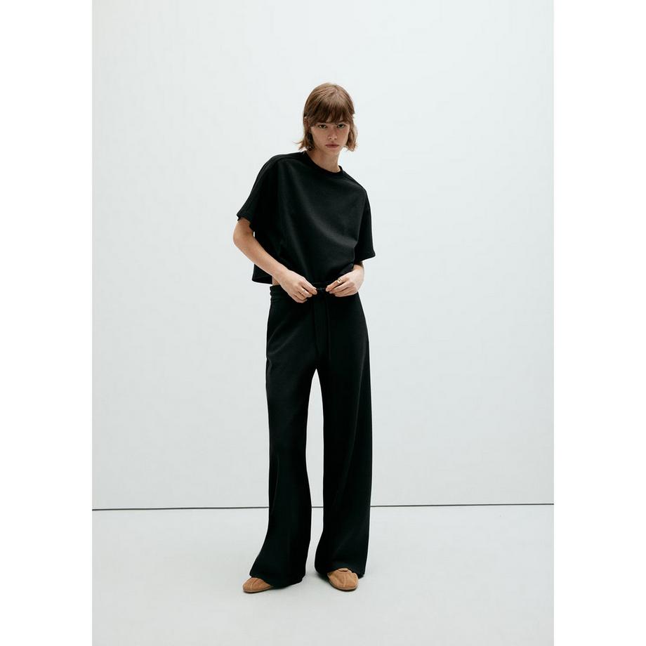 MANGO Pico T-shirt Oversized à Manches Courtes  