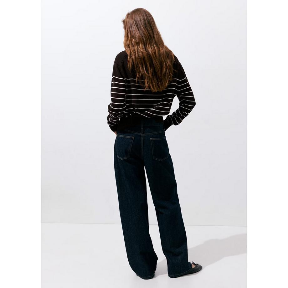 MANGO Maritim Pull à Demi-Zip  