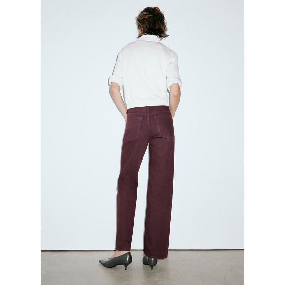 MANGO Miami Gerades Bein Jeans  