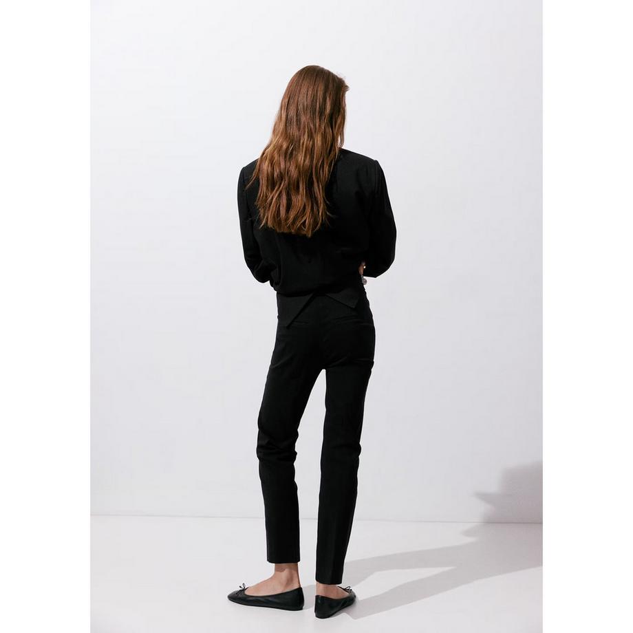 MANGO NEWCOLA Pantaloni a Gamba Dritta  