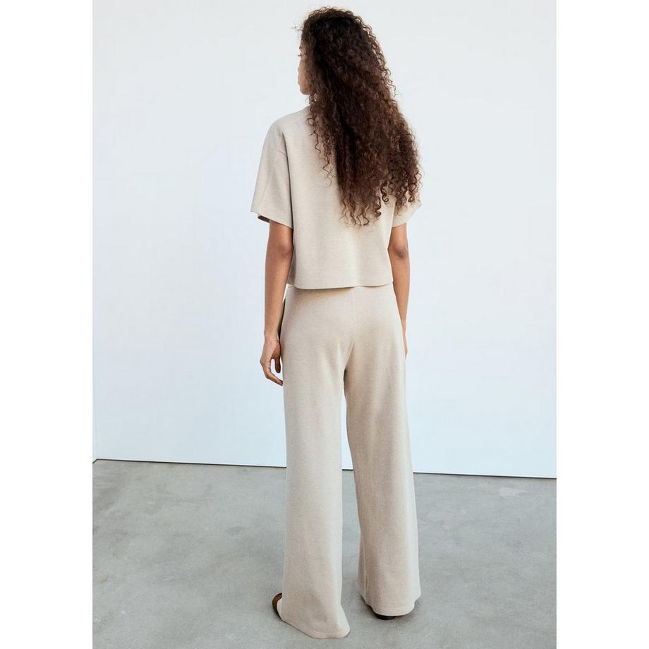 MANGO Pico Pantalon jambe large  
