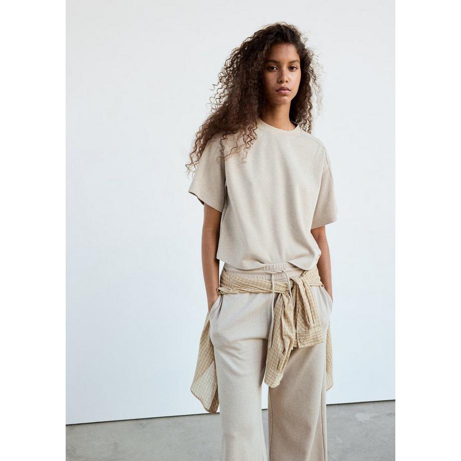 MANGO Pico Pantalon jambe large  