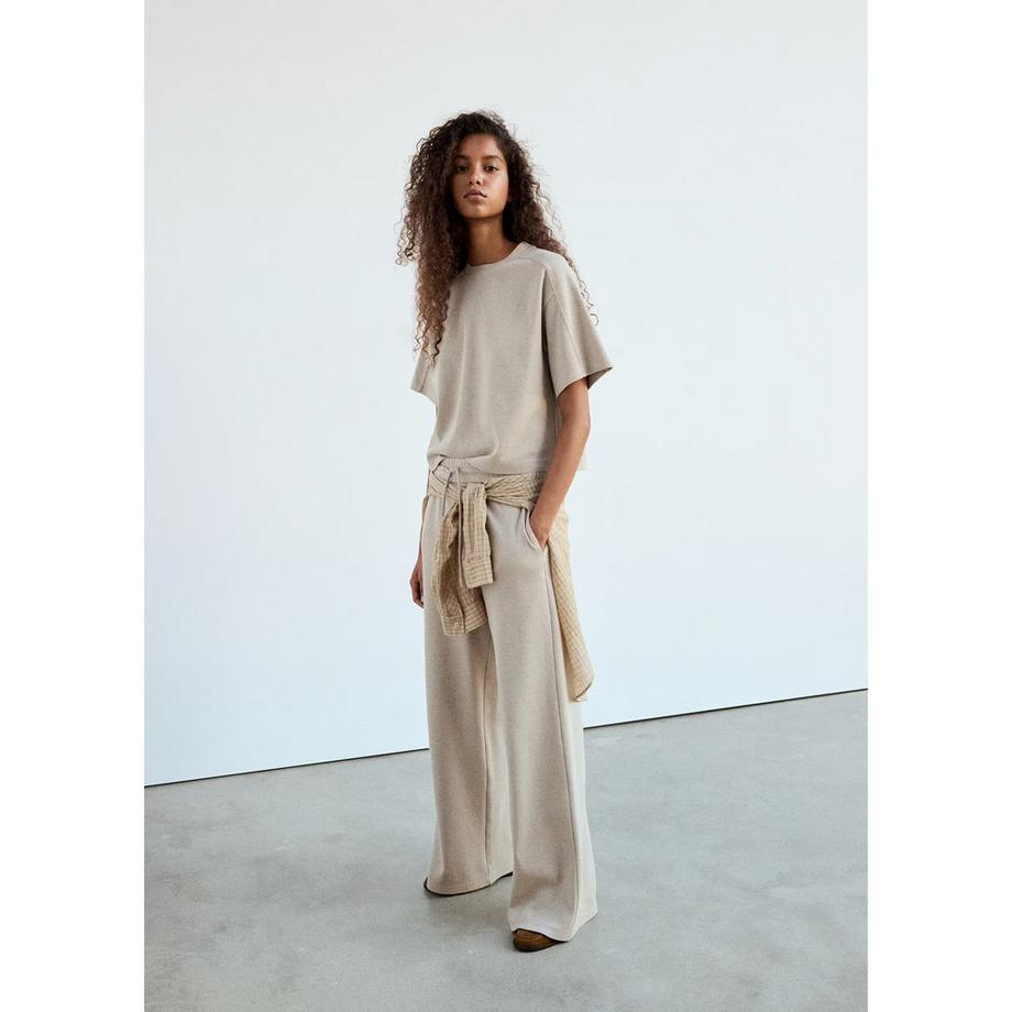 MANGO Pico Pantalon jambe large  