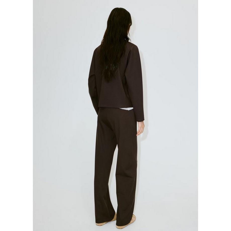 MANGO Pantalon Florida jambe large  
