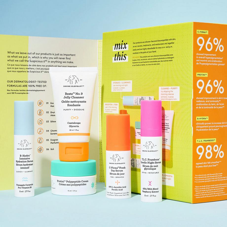 DRUNK ELEPHANT  The Littles™ 8.0 - Gesichtspflegeset 