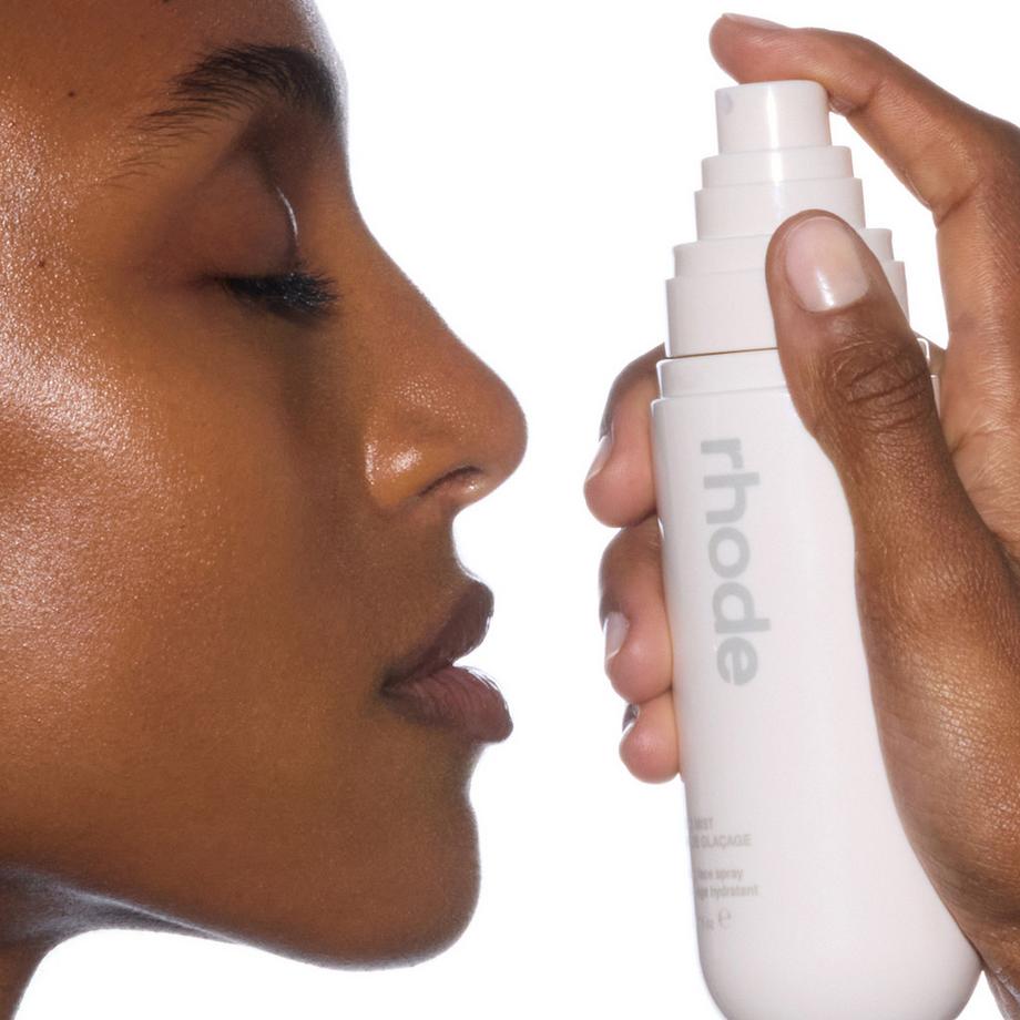 RHODE  Glazing Mist - Spray idratante viso formato viaggio 