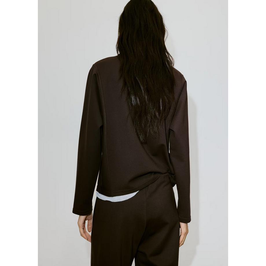 MANGO Sweat-shirt Florida à demi-zip  