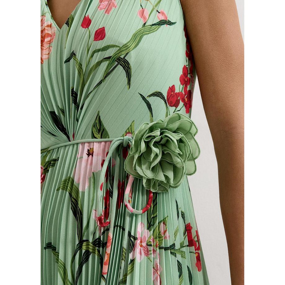 Phase Eight Simara Abito Midi Plissettato Floreale  