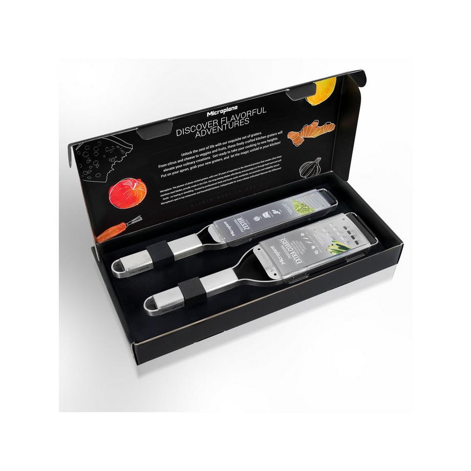 Microplane Set de râpes Professional 