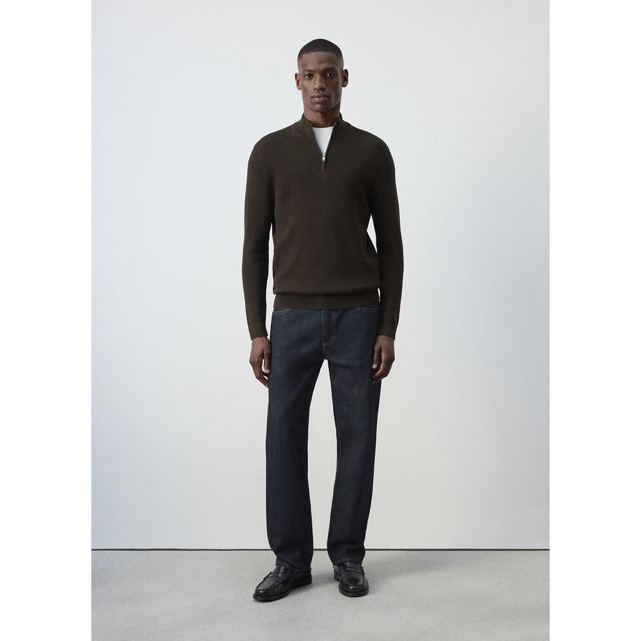 MANGO Antiguap Pull à demi-zip  