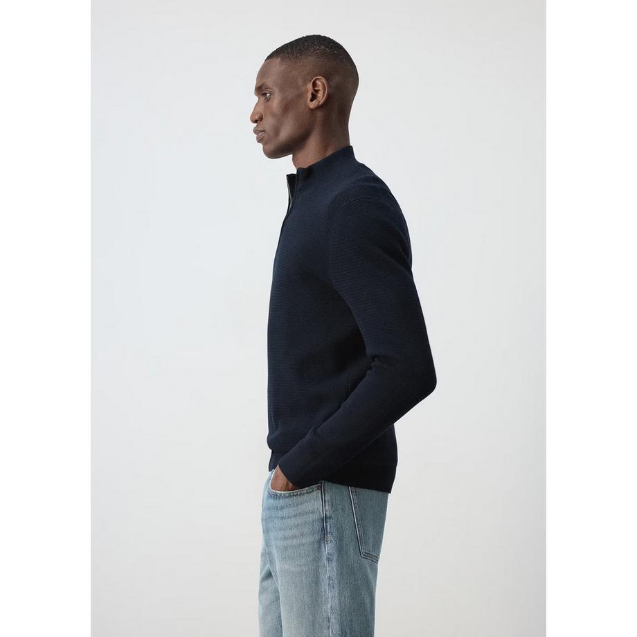 MANGO Antiguap Pull à demi-zip  