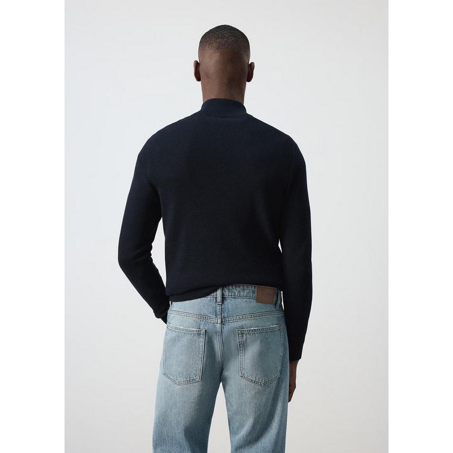 MANGO Antiguap Pull à demi-zip  