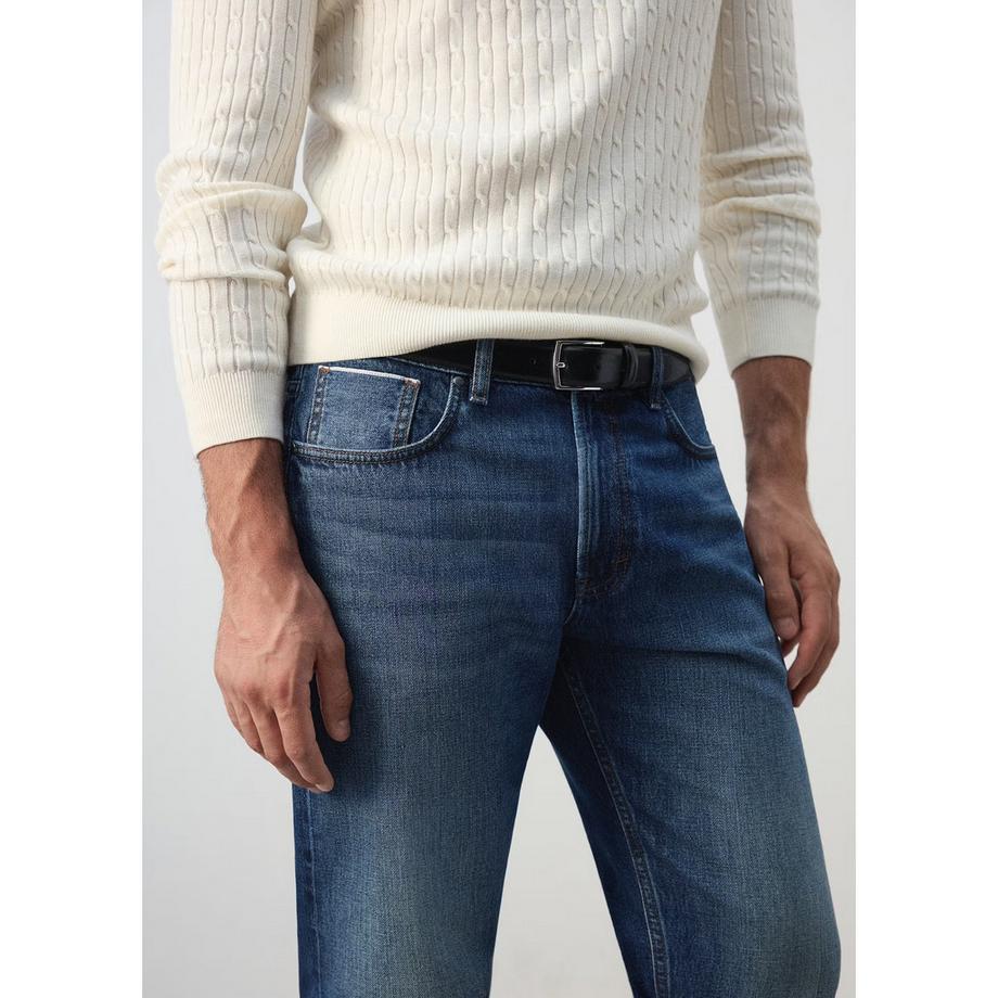 MANGO Pola Jeans jambe droite  
