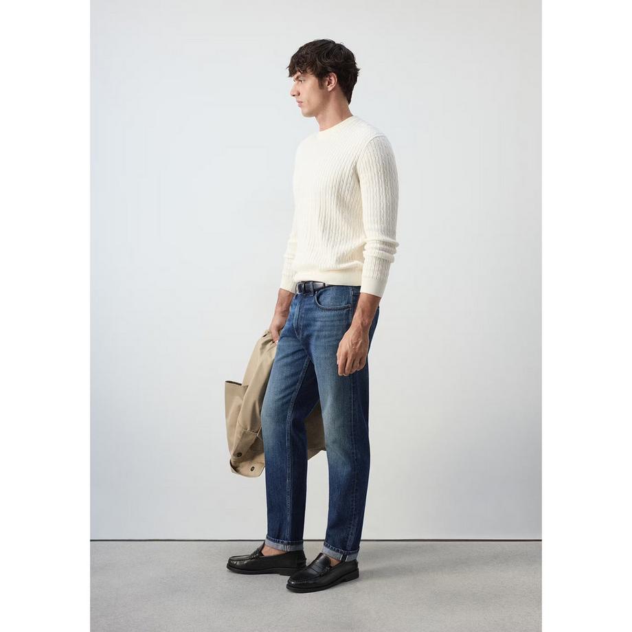 MANGO Pola Jeans jambe droite  