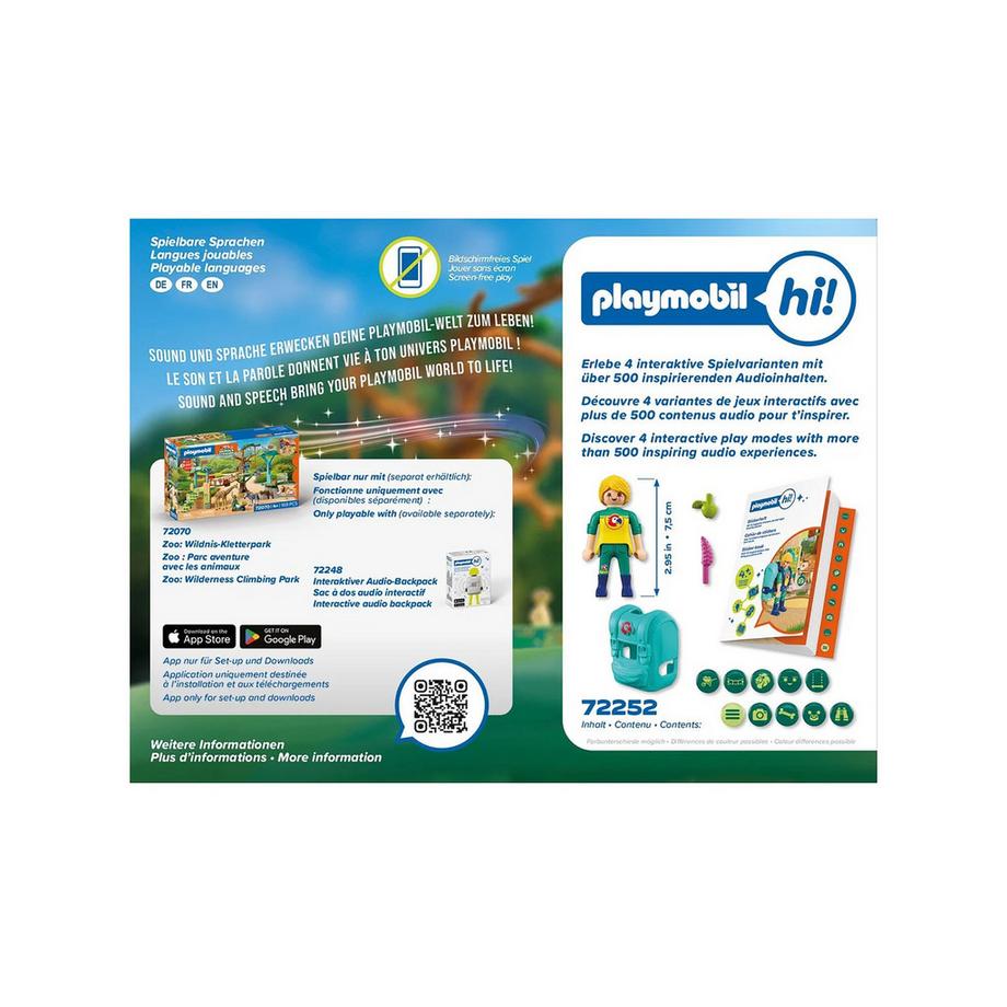 Playmobil  72252 Adesivi Magici Zoo 
