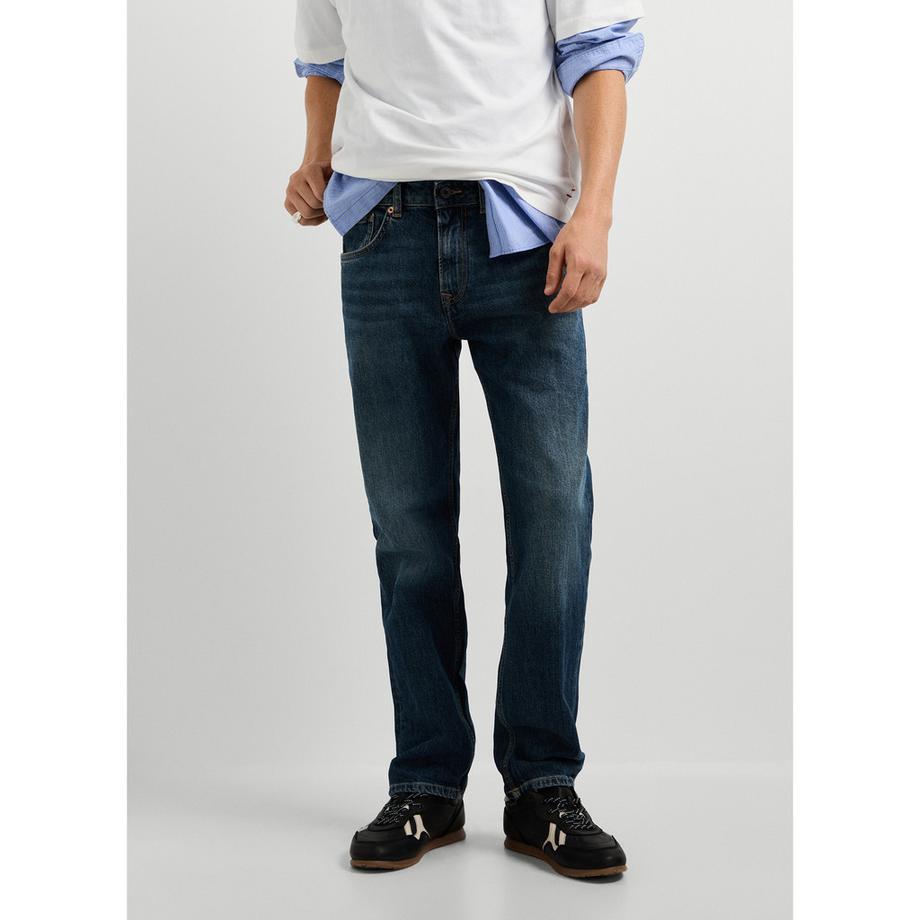 Jeans, Straight Leg Fit