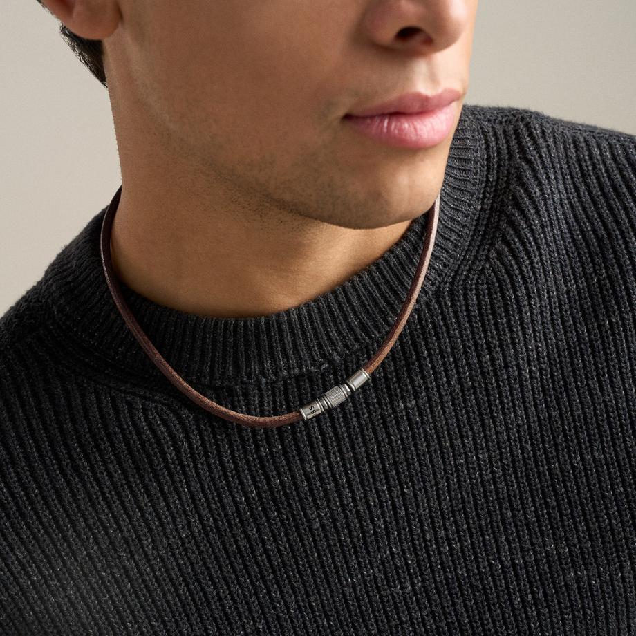 FOSSIL MACHINE Collier 