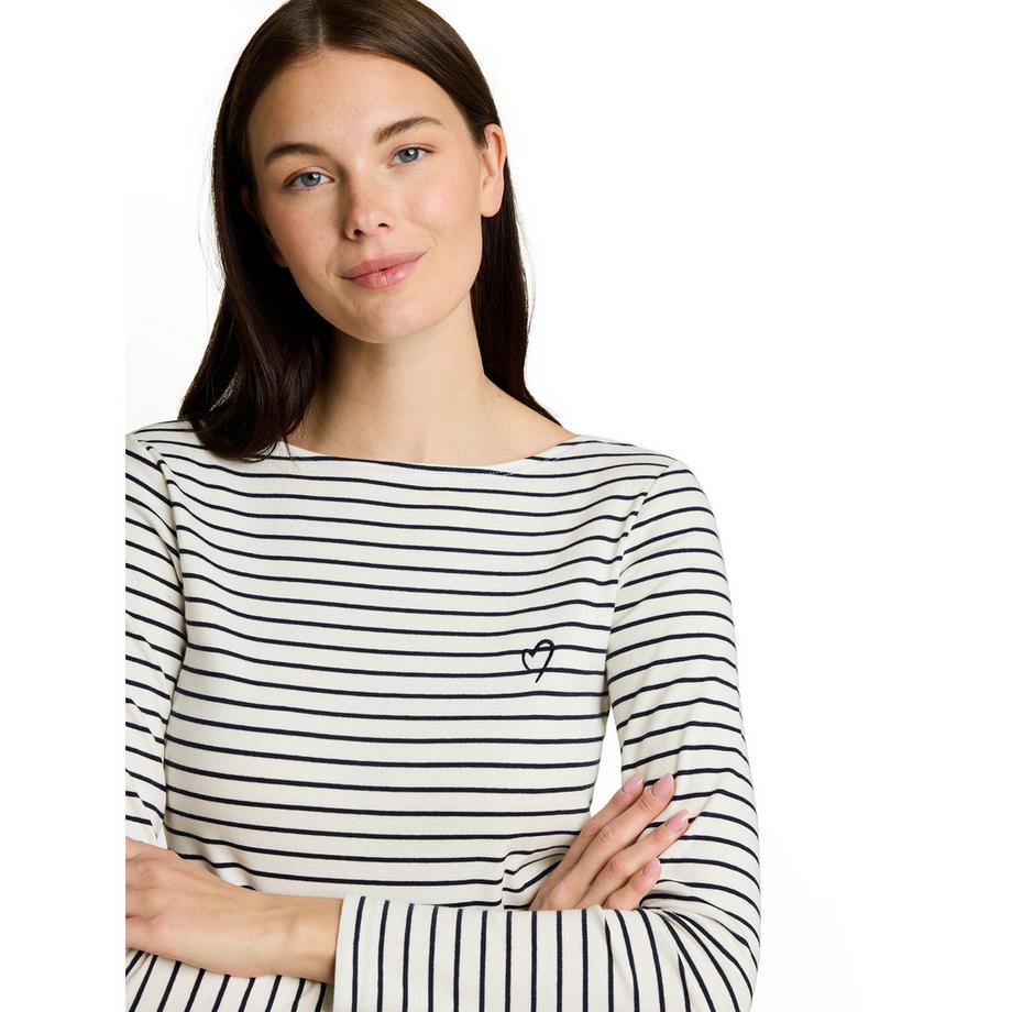 TOM TAILOR Gestreiftes Langarm T-Shirt  