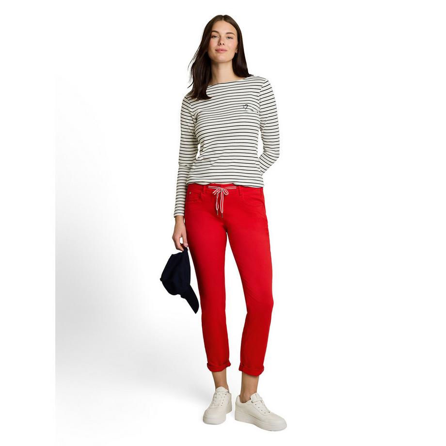TOM TAILOR Gestreiftes Langarm T-Shirt  