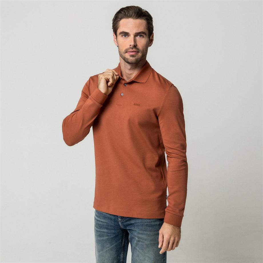 BOSS BLACK Pado 30 Polo manches longues  