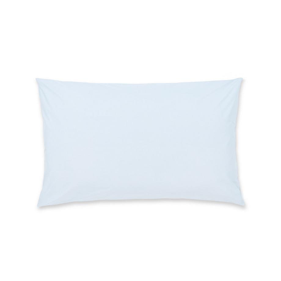 FAZZINI Taie d'oreiller Faux Uni  