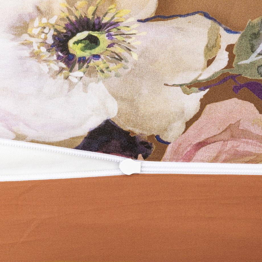 FAZZINI Copripiumino Nettare con stampa floreale  