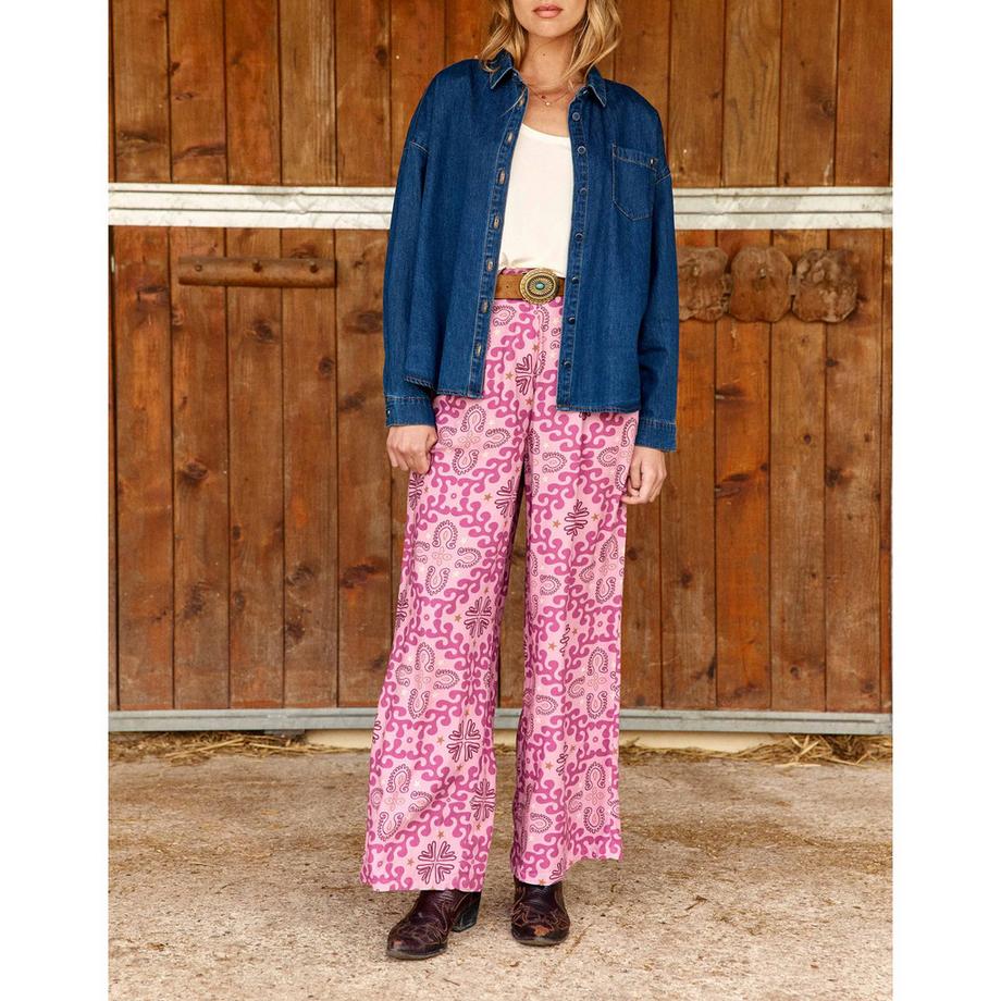 La Petite Etoile S Chemise en jean avec poche poitrine et détail étoile  