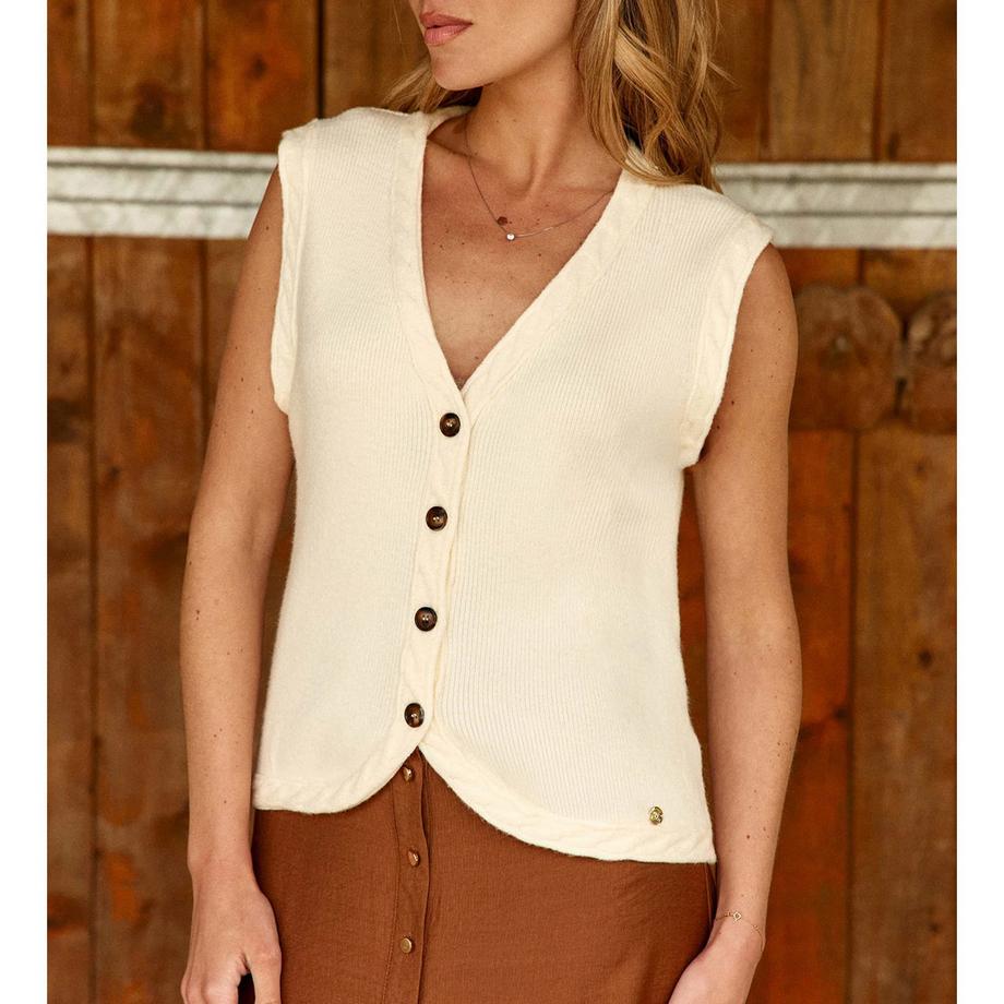 Strickgilet