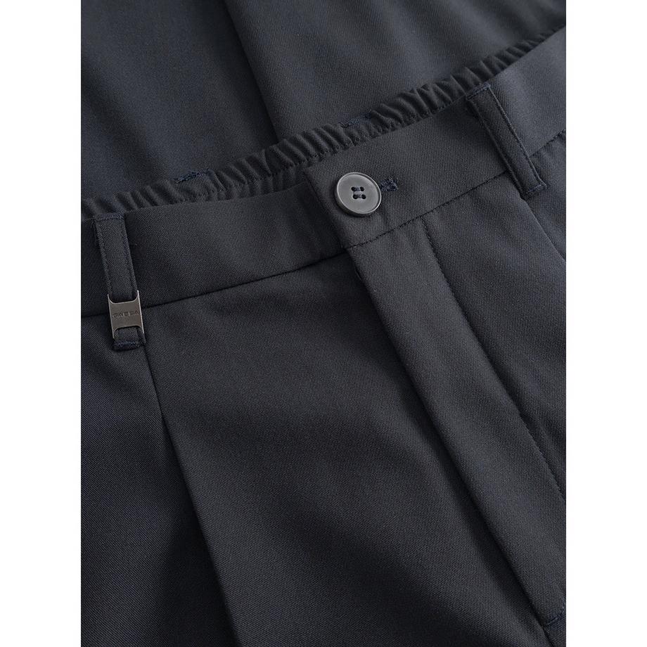 GABBA Pantalon plissé jambe droite  