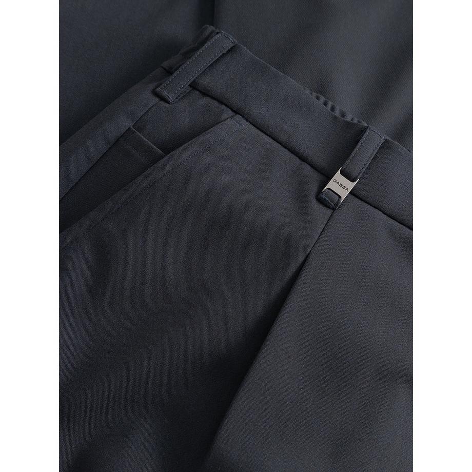 GABBA Pantalon plissé jambe droite  