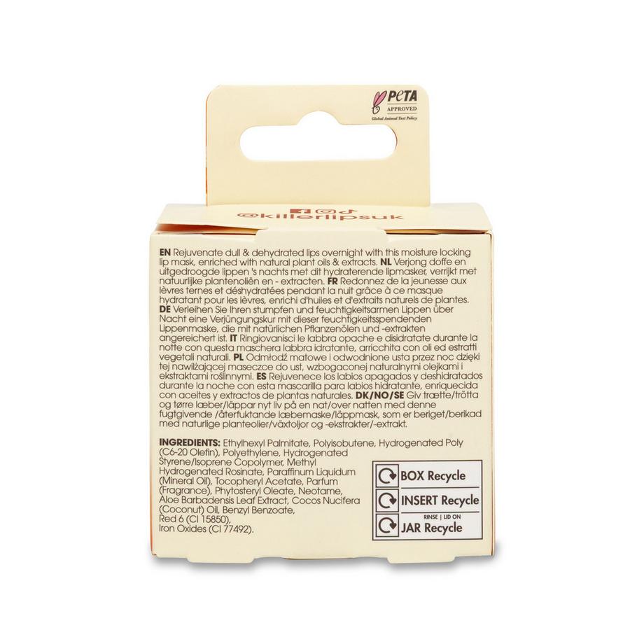 Killer Lips  Silk Kiss Lip Mask Peach 