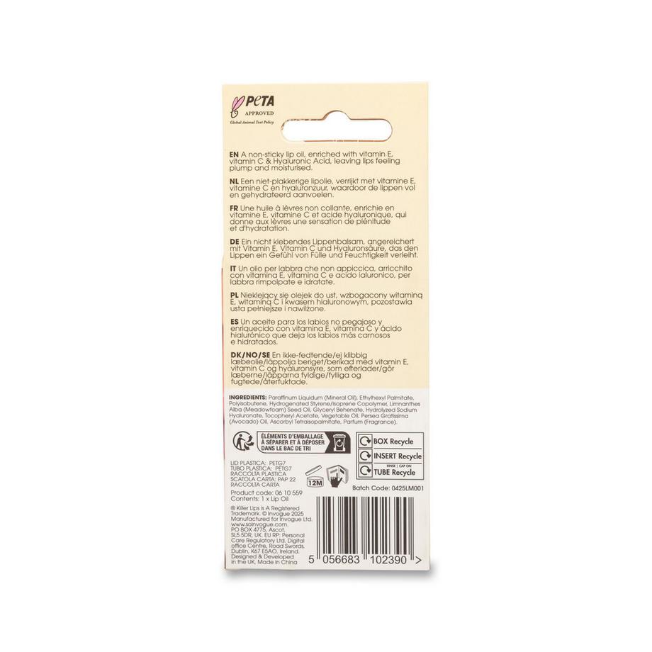 Killer Lips  Super Juicy Lip Oil Coconut Stick 