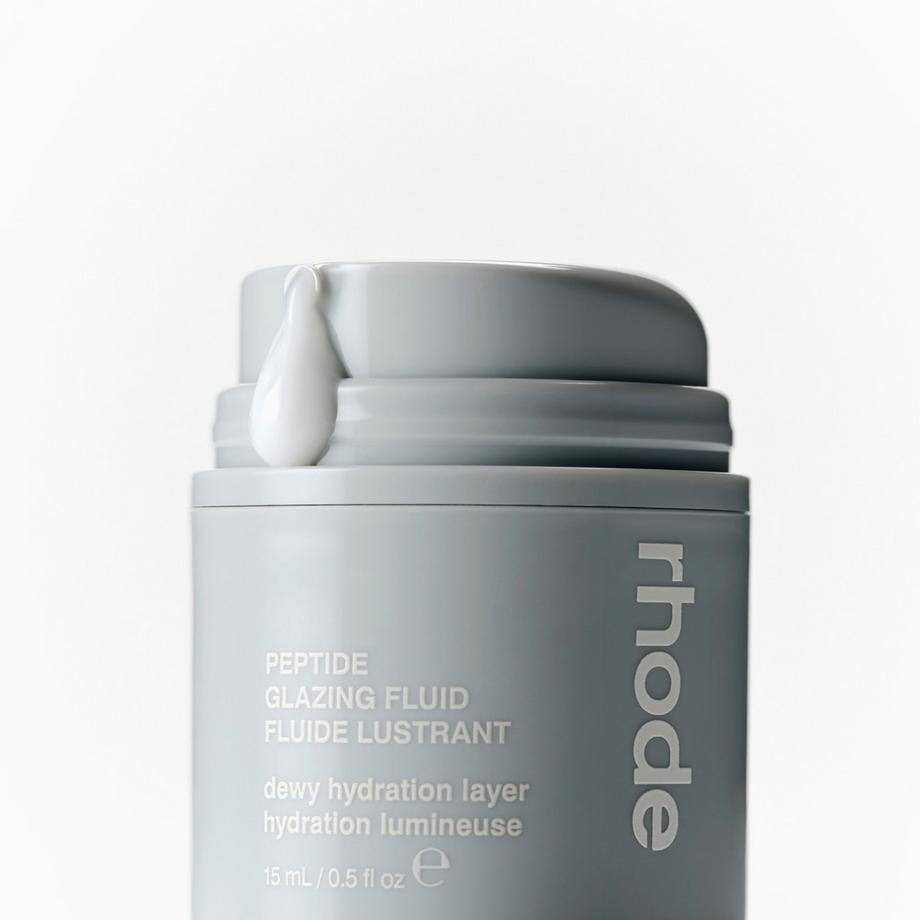 RHODE  Peptide Glazing Fluid - Siero gel rinfrescante formato viaggio 