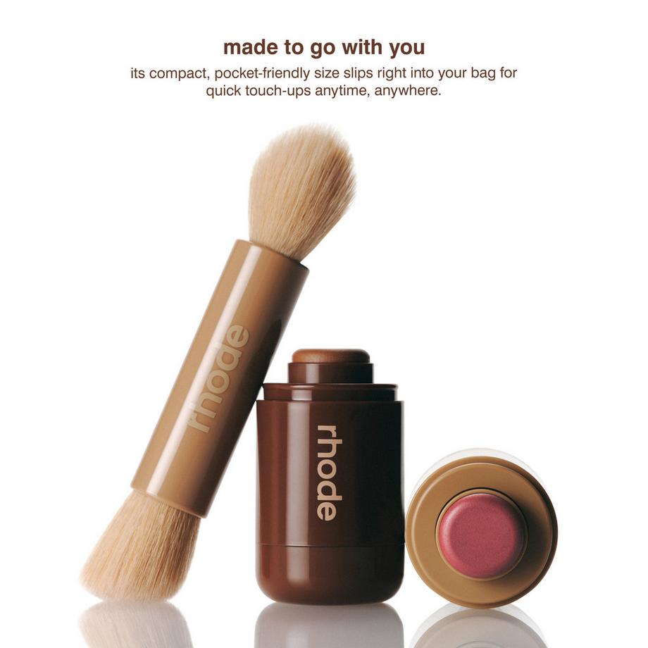 RHODE  Pocket Brush - Pennello make-up a doppia punta 
