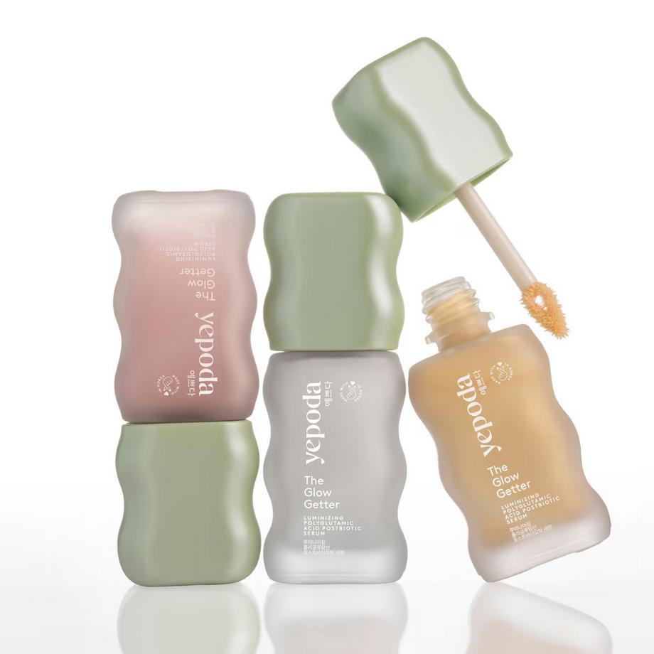 Yepoda  The Glow Getter - Sérum Highlighter à l'Acide Polyglutamique Boosteur d'Éclat 